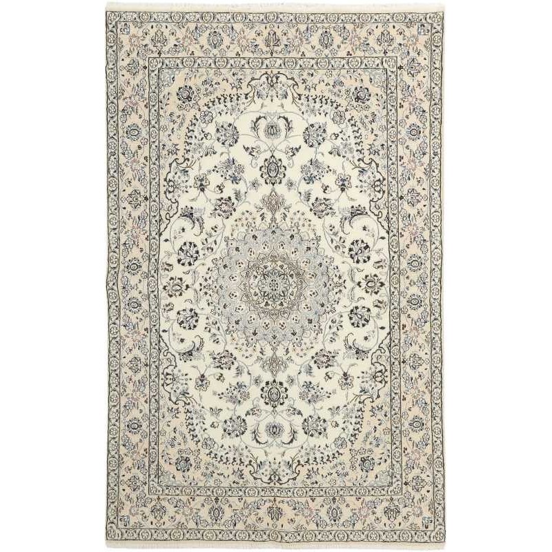 tappeto persia nain fine con seta cm 156x239