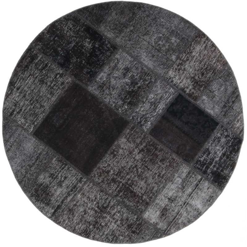 tappeto persia vintage patchwork cm 150x150