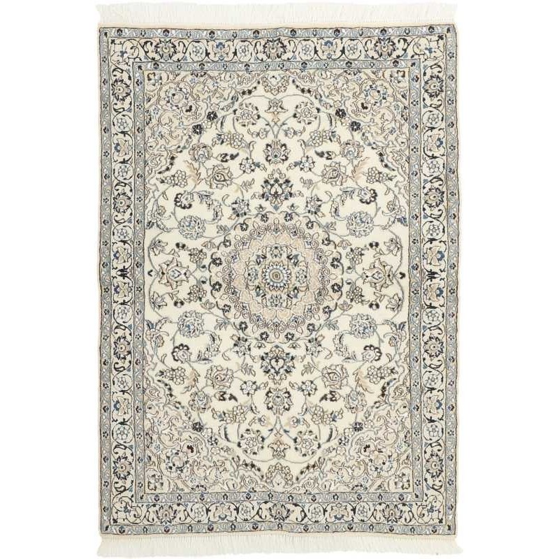 tappeto persia nain fine con seta cm 116x168