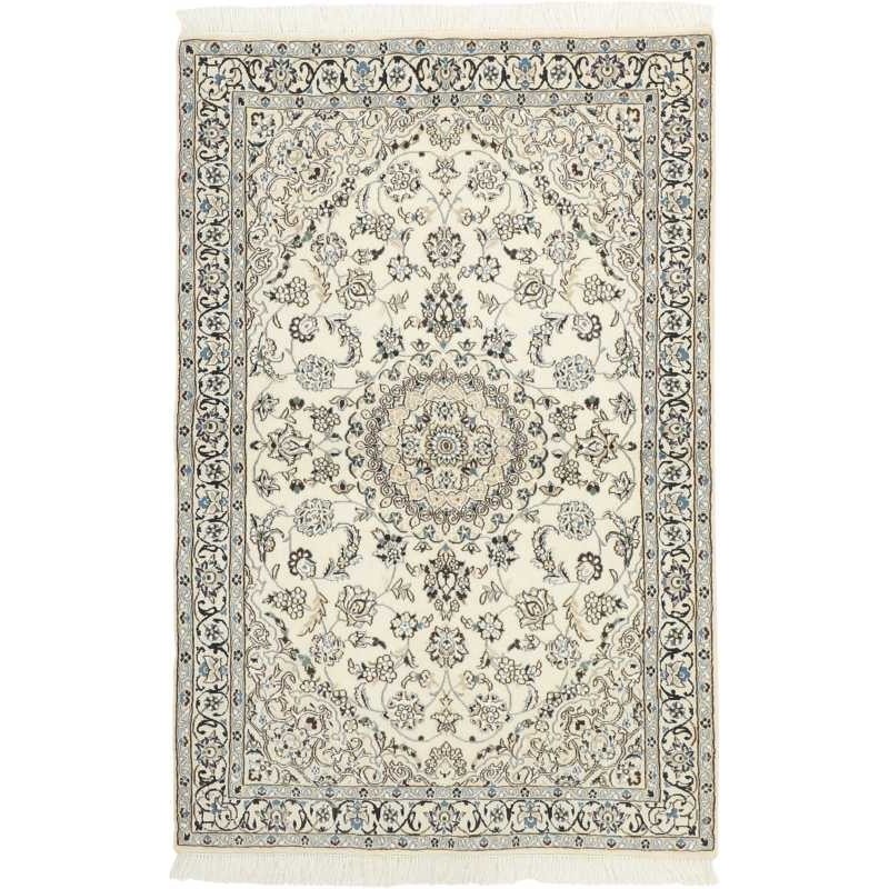 tappeto persia nain fine con seta cm 118x179