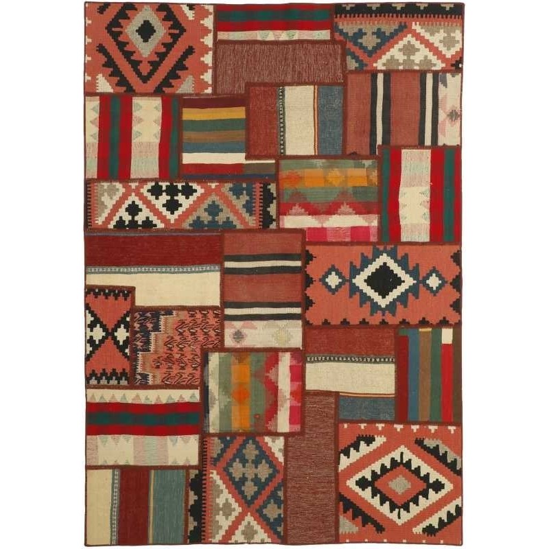 tappeto persia tekkeh kelim cm 142x203
