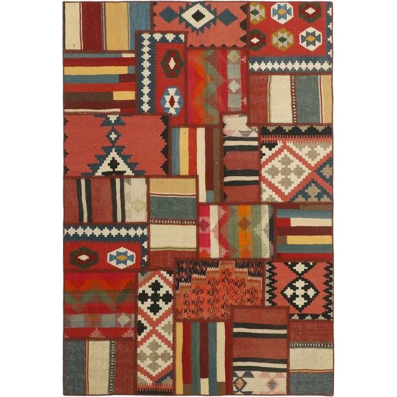 tappeto persia tekkeh kelim cm 142x203