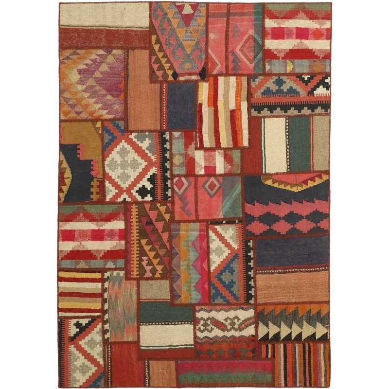 tappeto persia tekkeh kelim cm 141x203