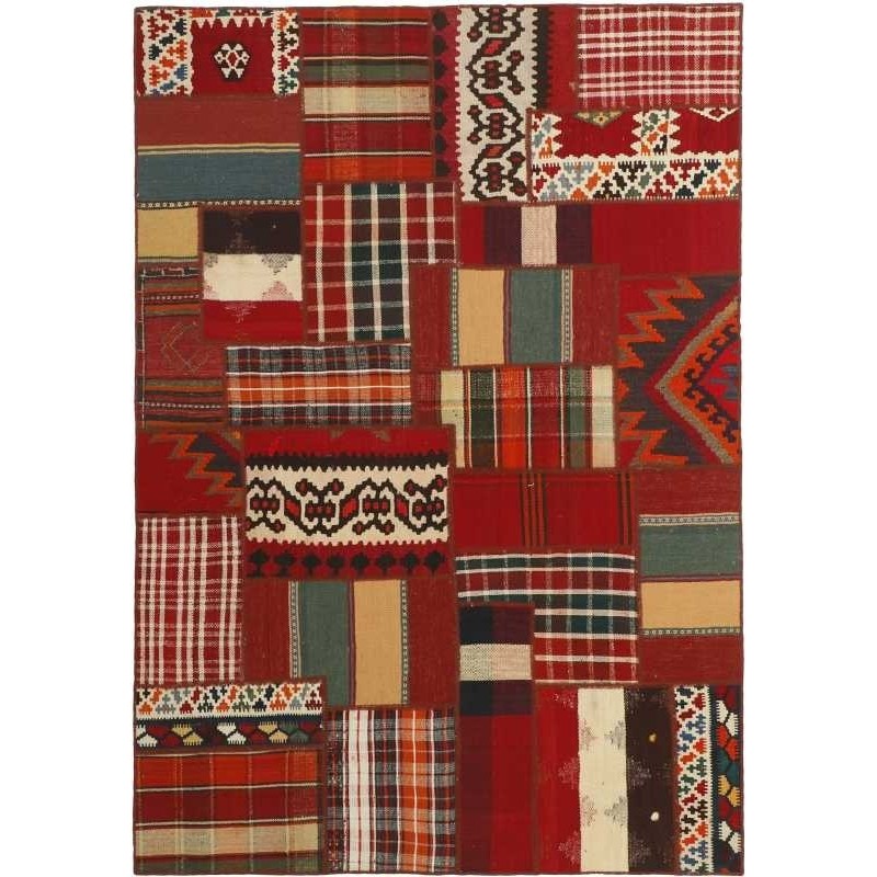 tappeto persia tekkeh kelim cm 141x202