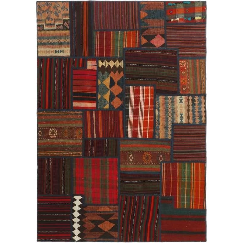 tappeto persia tekkeh kelim cm 144x202