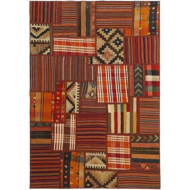 tappeto persia tekkeh kelim cm 141x202