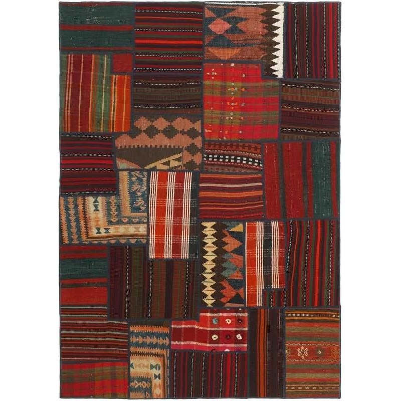 tappeto persia tekkeh kelim cm 143x199