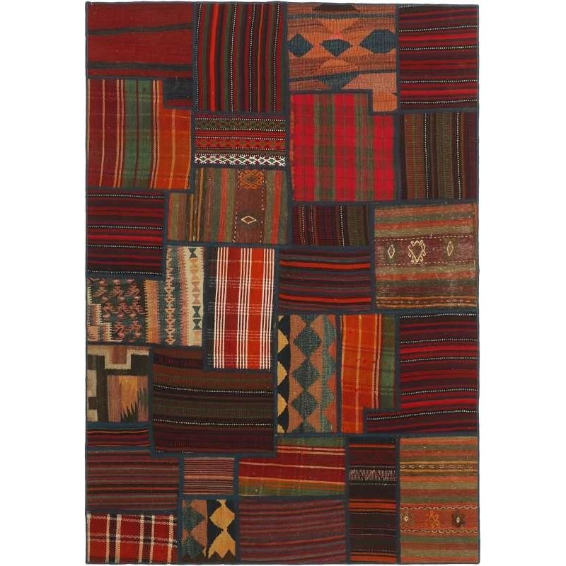 tappeto persia tekkeh kelim cm 143x200