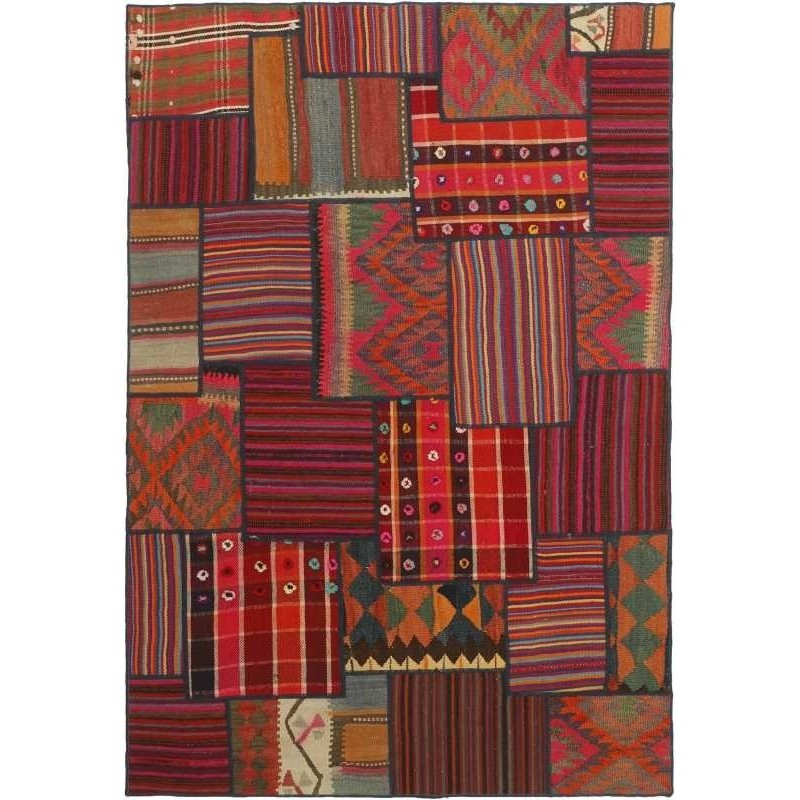 tappeto persia tekkeh kelim cm 140x201
