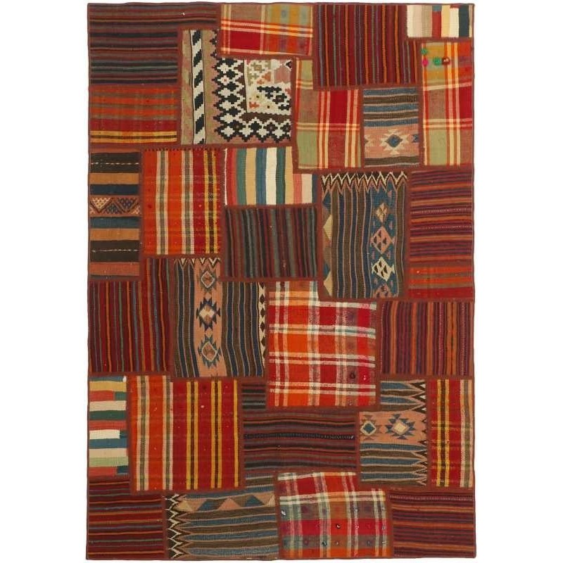 tappeto persia tekkeh kelim cm 138x200