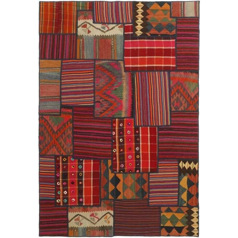 tappeto persia tekkeh kelim cm 140x201
