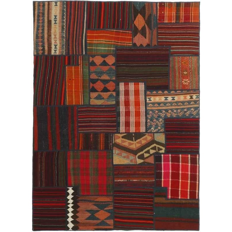 tappeto persia tekkeh kelim cm 143x200
