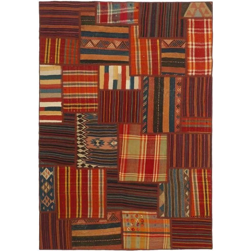 tappeto persia tekkeh kelim cm 136x198