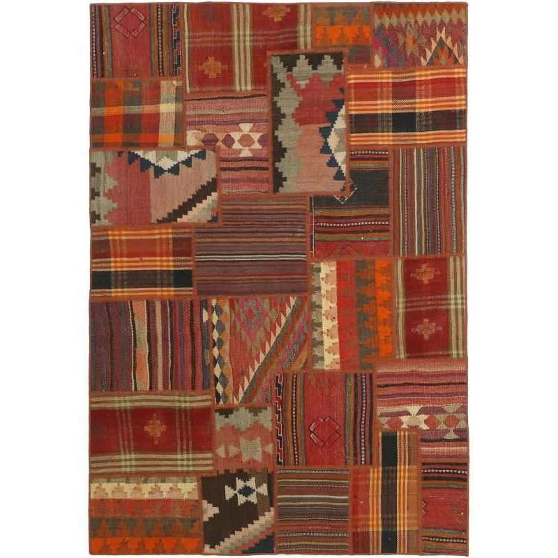 tappeto persia tekkeh kelim cm 141x202