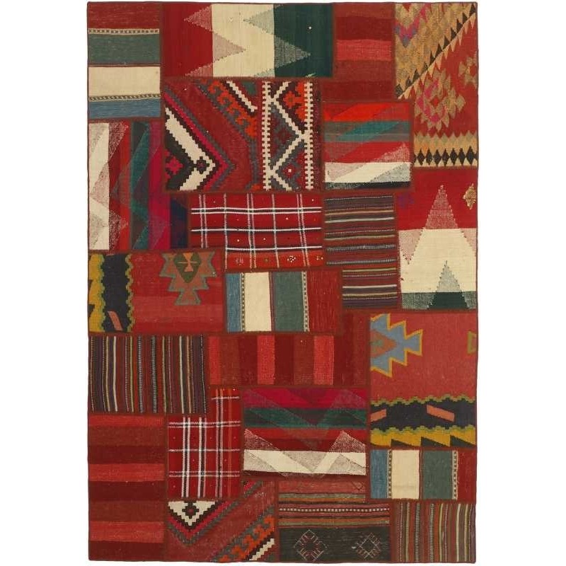 tappeto persia tekkeh kelim cm 140x202