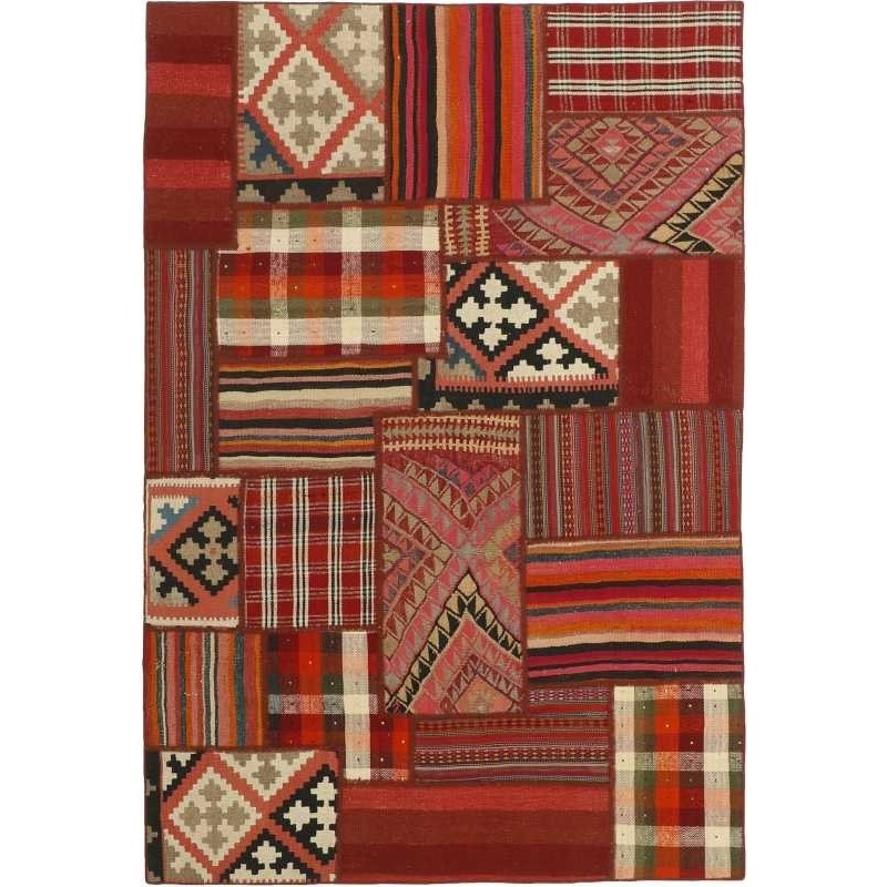 tappeto persia tekkeh kelim cm 140x204