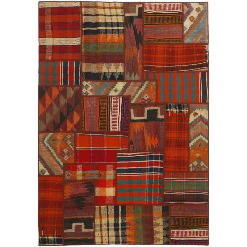 tappeto persia tekkeh kelim cm 141x200