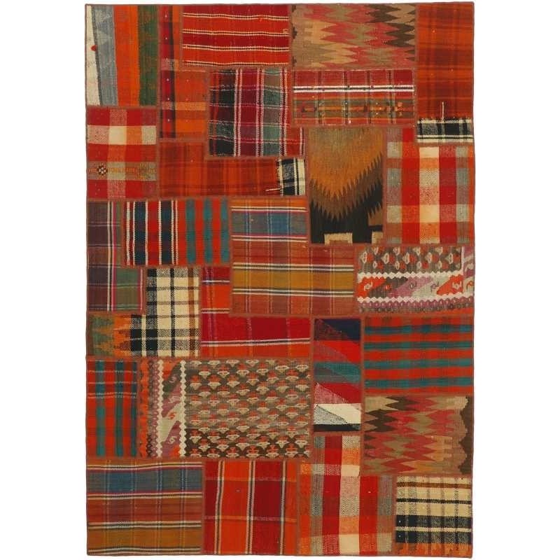 tappeto persia tekkeh kelim cm 141x202