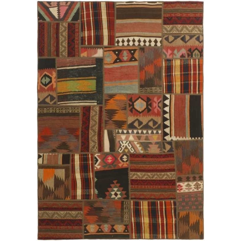 tappeto persia tekkeh kelim cm 142x202