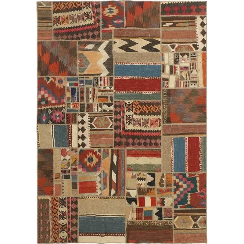 tappeto persia tekkeh kelim cm 143x203