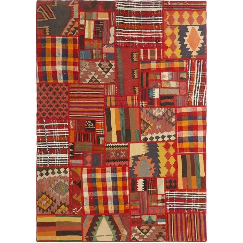 tappeto persia tekkeh kelim cm 143x203
