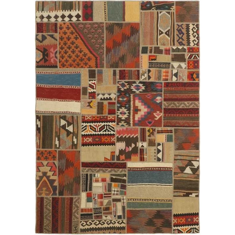 tappeto persia tekkeh kelim cm 143x203