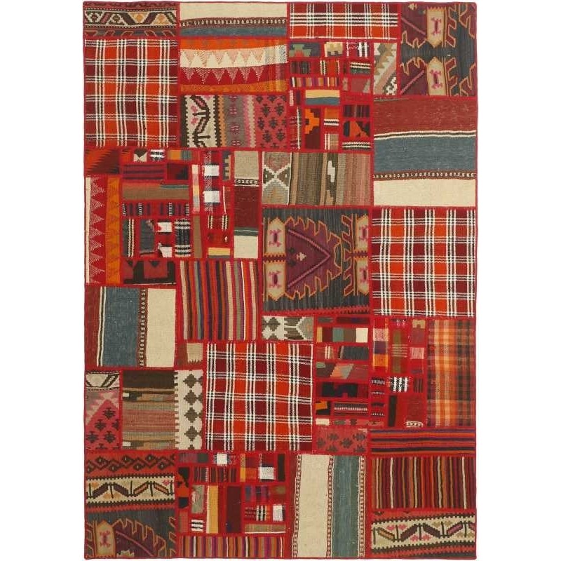 tappeto persia tekkeh kelim cm 143x202