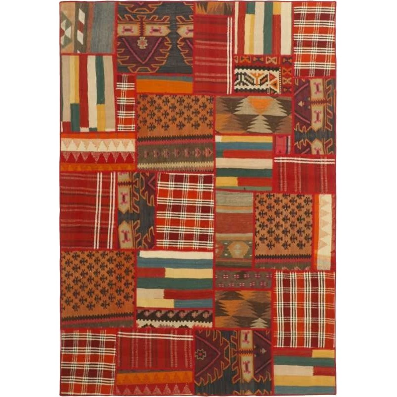 tappeto persia tekkeh kelim cm 142x203