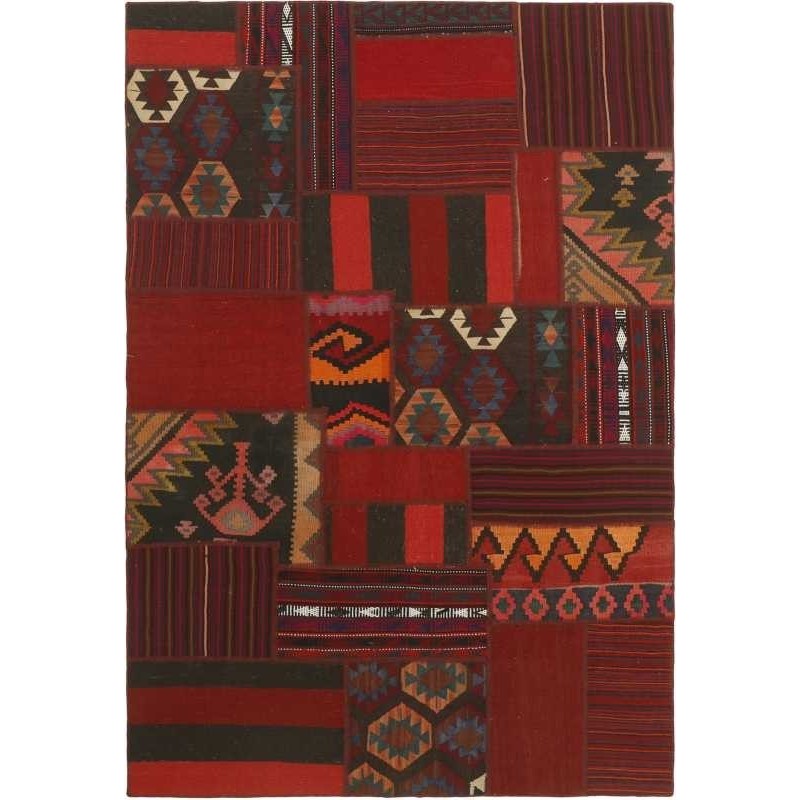 tappeto persia tekkeh kelim cm 140x202