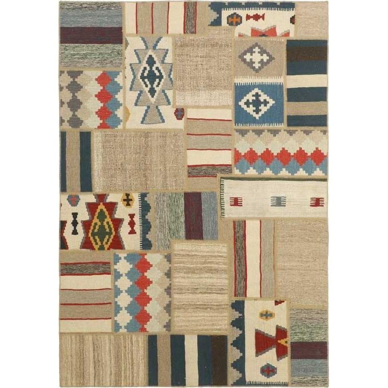 tappeto persia tekkeh kelim cm 141x202