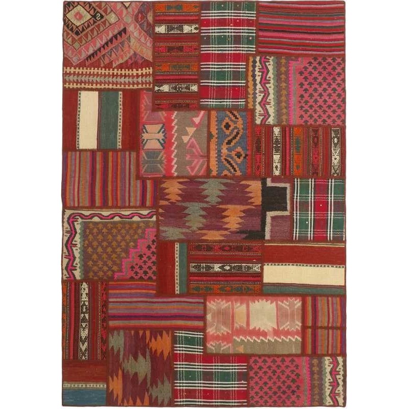 tappeto persia tekkeh kelim cm 140x202