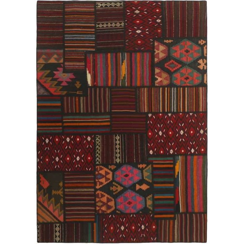 tappeto persia tekkeh kelim cm 140x201