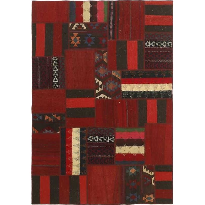 tappeto persia tekkeh kelim cm 141x203