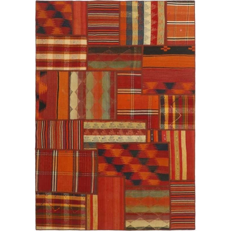 tappeto persia tekkeh kelim cm 141x203