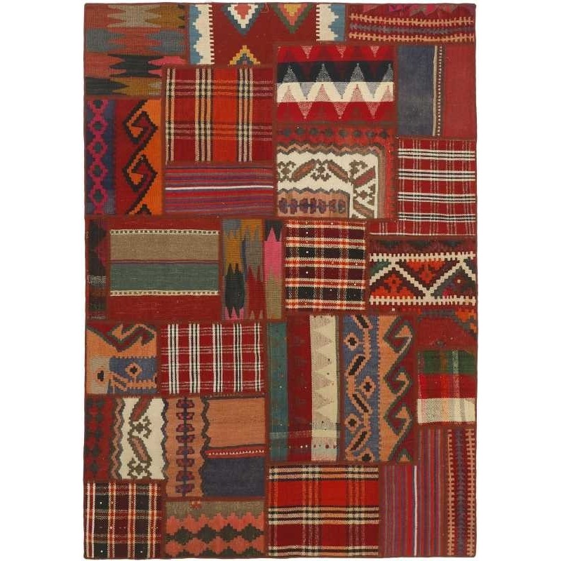 tappeto persia tekkeh kelim cm 141x203