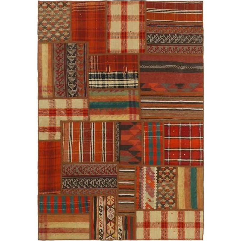 tappeto persia tekkeh kelim cm 140x201