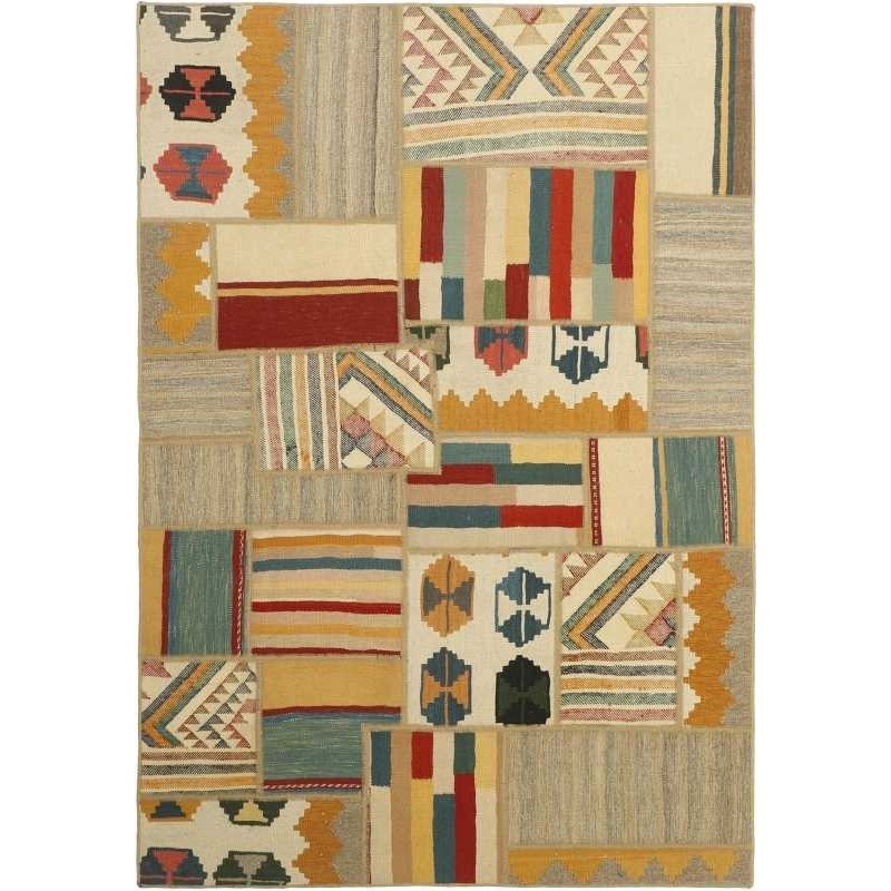 tappeto persia tekkeh kelim cm 140x201