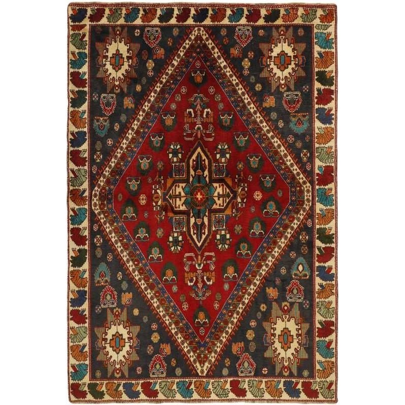 tappeto persia kashghai cm 167x246