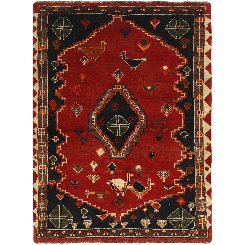 tappeto persia kashghai cm 124x168