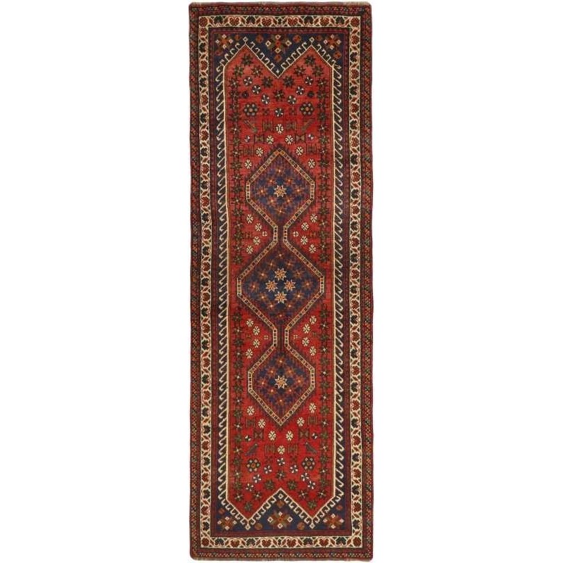 tappeto persia kashghai cm 94x278