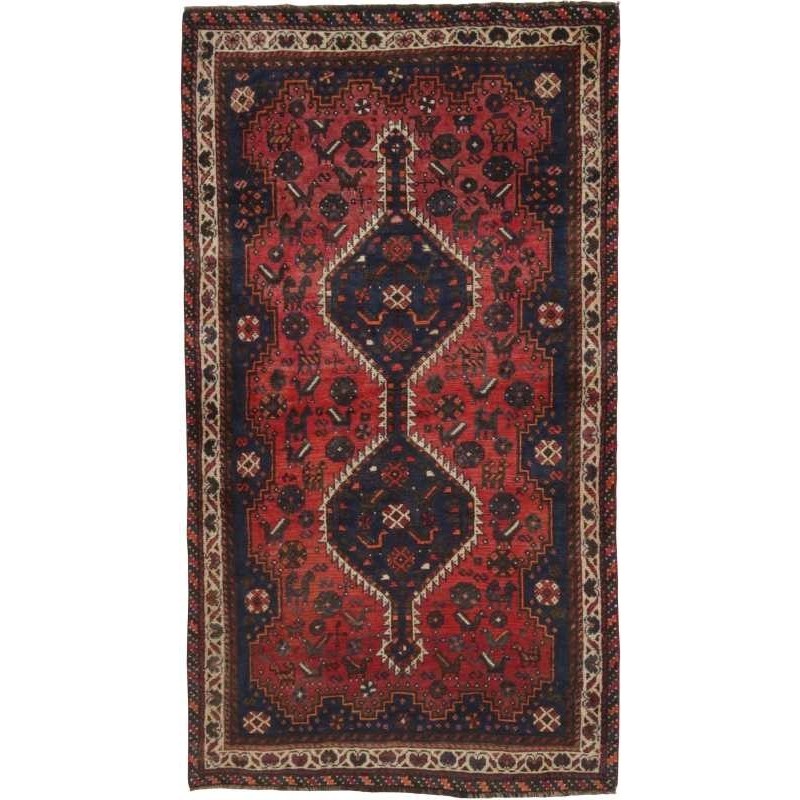 tappeto persia kashghai cm 105x190