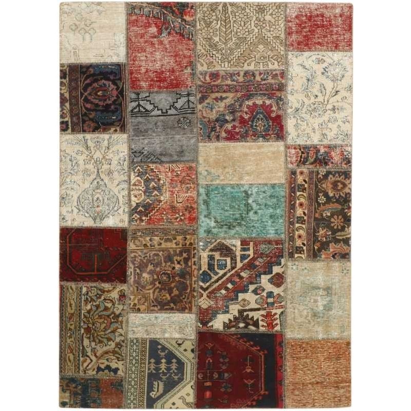 tappeto persia vintage patchwork cm 142x200