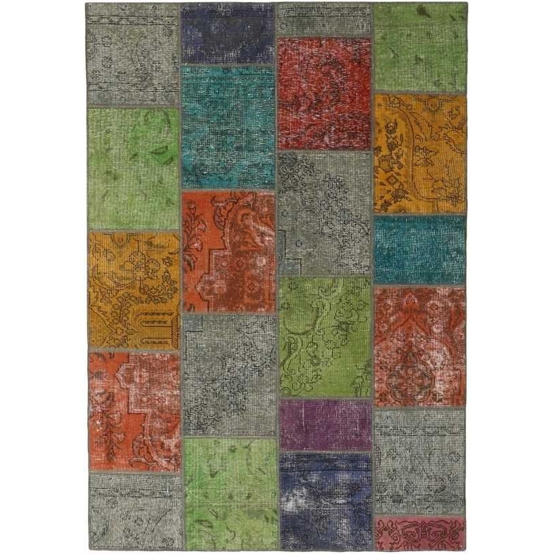 tappeto persia vintage patchwork cm 157x230