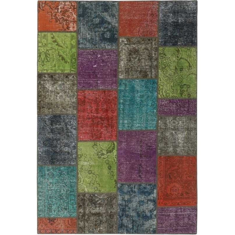 tappeto persia vintage patchwork cm 161x233