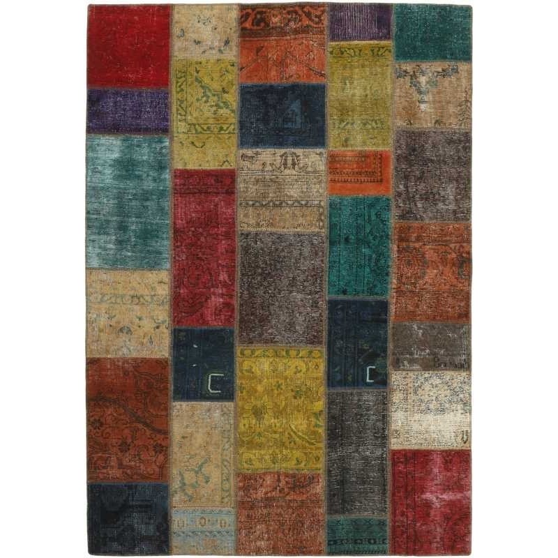 tappeto persia vintage patchwork cm 169x240