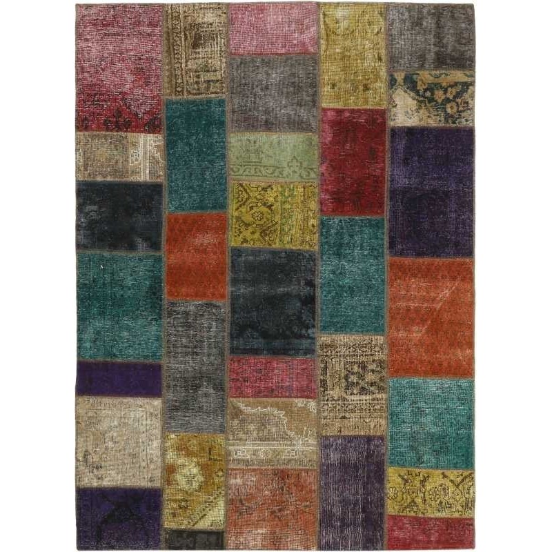tappeto persia vintage patchwork cm 168x240