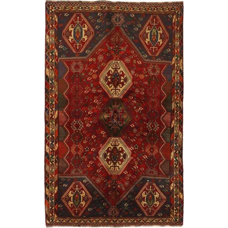 tappeto persia kashghai cm 168x272