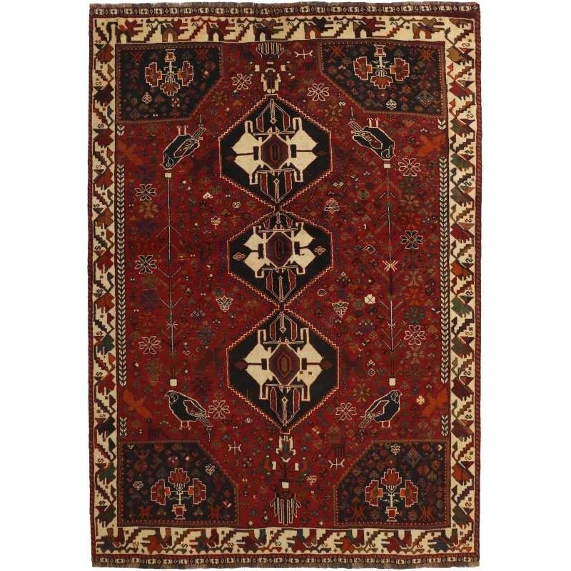 tappeto persia kashghai cm 178x263