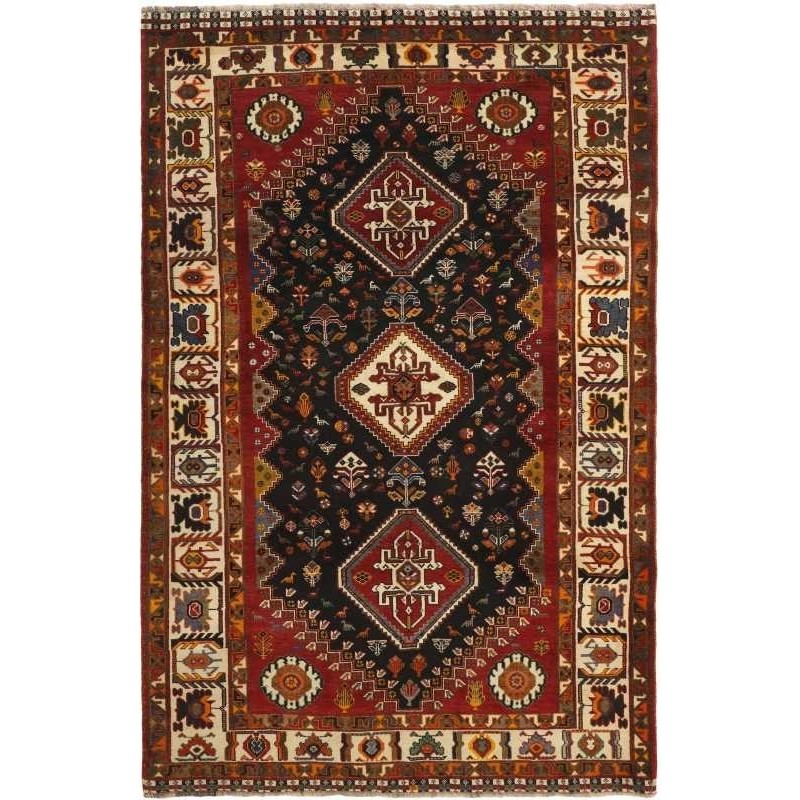 tappeto persia kashghai cm 154x248