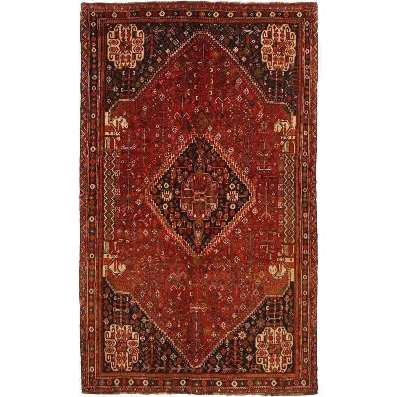 tappeto persia kashghai cm 155x255
